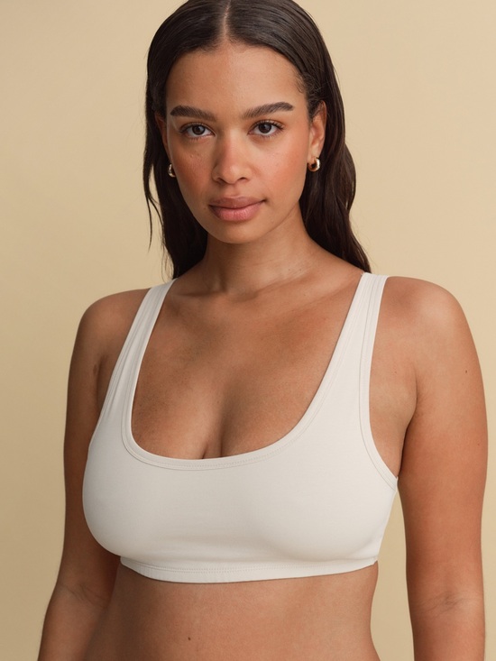 MATE the Label Other - MATE THE LABEL ORGANIC COMFORT SCOOP BRALETTE BONE M